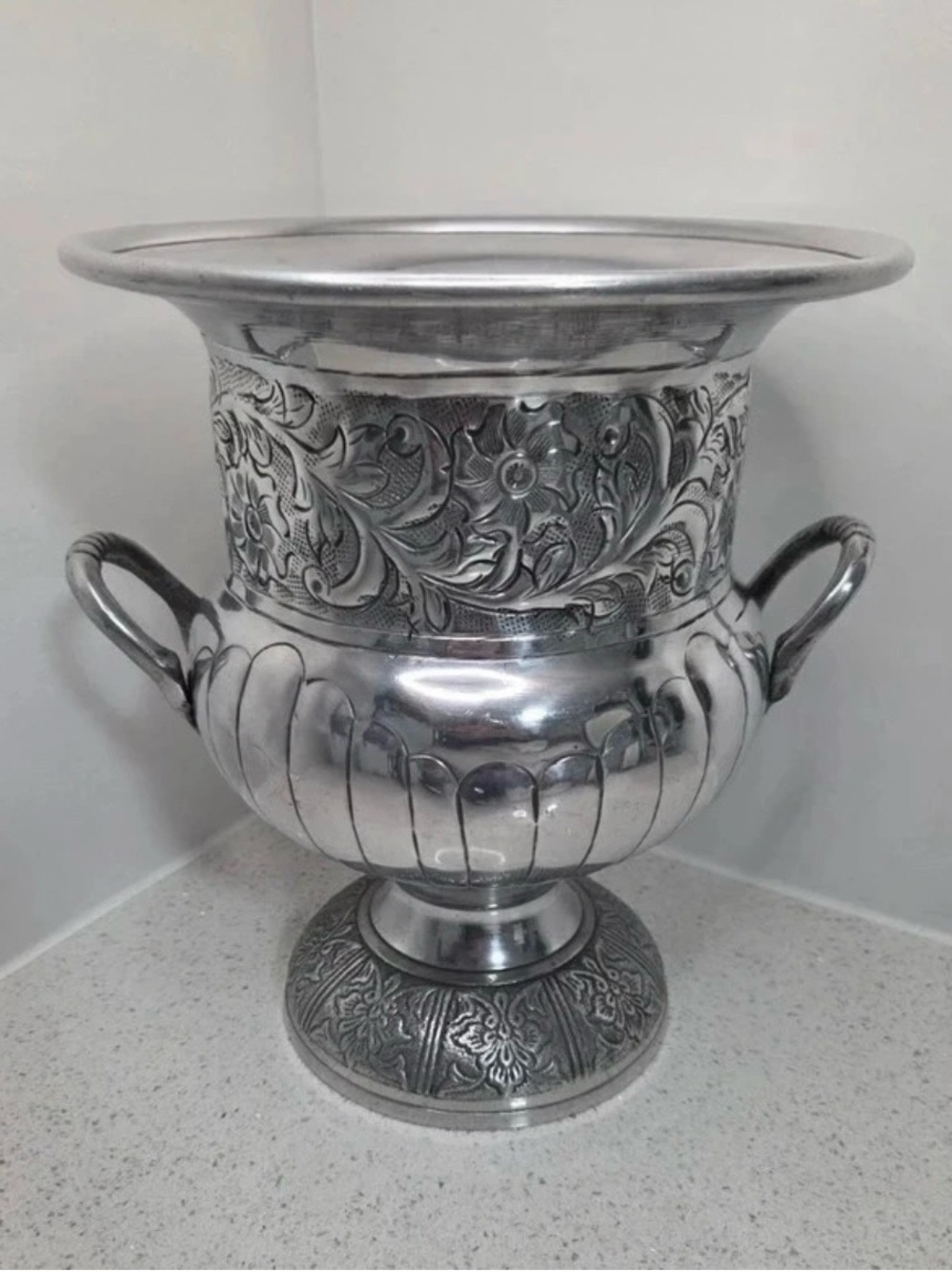 Silver-Plated Trophy Style Champagne
Bucket